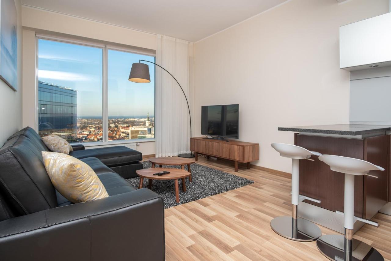 City Centre Sky View Apartment On 27Th Floor Tallinn Kültér fotó